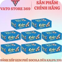 Bánh xốp kem phủ socola dừa KALPA gói 22g