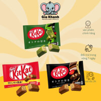 Bánh xốp KITKAT Nhật nhiều vị, Bánh xốp giòn thơm kết giữa socola và nhiều vị đặc biệt siêu ngon