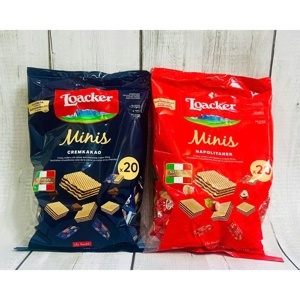 Bánh xốp Loacker Minis Napolitaner 200g