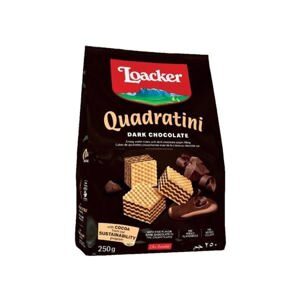 Bánh xốp Loacker Quadratini sô cô la đắng 250g
