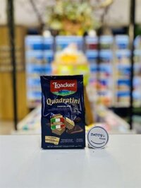 Bánh xốp Loacker Quadratini socola (125g)