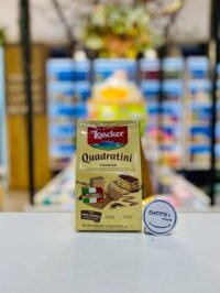 Bánh xốp Loacker Quadratini Tiramisu (125g)