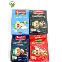 Bánh xốp Loacker Quadratini nhiều vị - Gói 250g