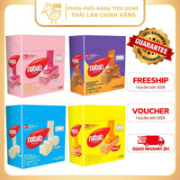 Bánh Xốp Nabati Nhân Kem 324g Thái Lan, Bánh Xốp Giòn Tan, Thơm Ngon