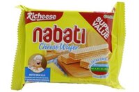 Bánh xốp Nabati nhân kem phô mai 52g