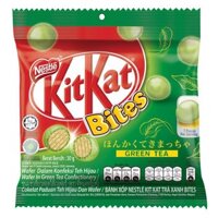 Bánh Xốp Nestlé Kitkat Trà Xanh Bites (30g)