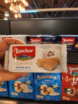 Bánh xốp nhân kem Loacker Classic gói 45g