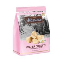 Bánh Xốp Nhân Kem Vani Cubetti 250G (Gói) – MASSIMO (I0023813)