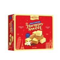 Bánh Xốp Nhân Kem Vani Và Hạt Phỉ Harmony Sweet 500G (2 gói/ hộp giấy) – BIFA (I0023752)