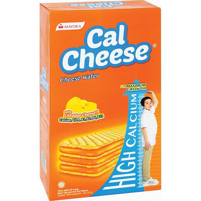Bánh xốp nhân phô mai Cal Cheese hộp 170g