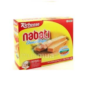 Bánh xốp nhân phô mai Nabati hộp 320g