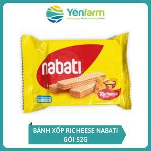 Bánh xốp nhân socola Nabati gói 52g