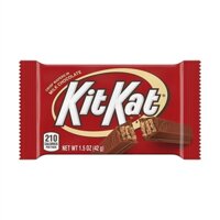 Bánh xốp phủ chocolate sữa Kitkat Candy Bars date 8/2024 Hàng Mỹ - Combo 12 gói