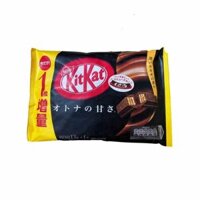 Bánh xốp phủ Socola đen KITKAT gói 135.6 g (12 x 11.3 g)