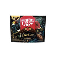 Bánh Xốp Phủ Sôcôla Đen Nestlé KitKat Dark (Gói 8 thanh)