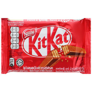 Bánh xốp phủ socola KitKat 35g