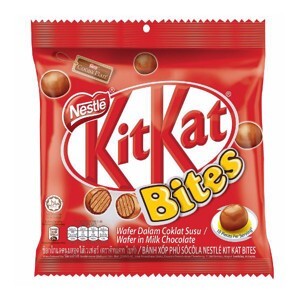 Bánh xốp phủ socola KitKat Bites gói 40g