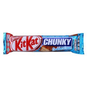 Bánh xốp phủ socola KitKat Chunky Cookies & Cream thanh 38g