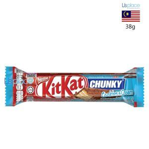 Bánh xốp phủ socola KitKat Chunky Cookies & Cream thanh 38g