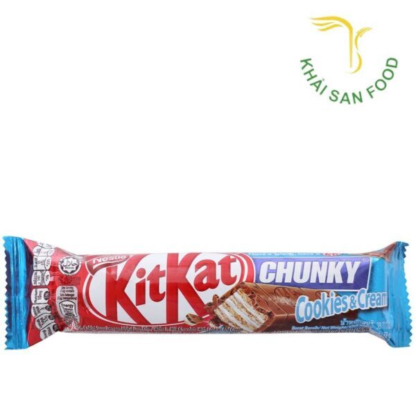 Bánh xốp phủ socola KitKat Chunky gói 38g