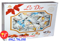 Bánh xốp socola nhân kem và hạnh nhân LeDor cao cấp của Nga