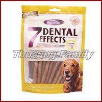 Bánh xương Dog snacks 7 Dental Effects. 160g/gói.