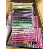 Bánh Xương Que Gặm Nhiều Màu Cho Chó 1kg