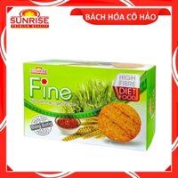 BÁNH YẾN MẠCH GẠO LỨC BROWN RICE OATMEAL CRACKERS FINE SUNRISE 178 GRAM