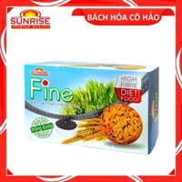 BÁNH YẾN MẠCH MÈ ĐEN BLACK SESAME OATMEAL CRACKERS FINE SUNRISE 178 GRAM