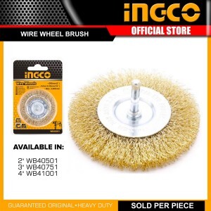 Bánh cước 100mm có cán Ingco WB41001