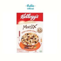 Bánh/Ngũ cốc ăn sáng Kellogg's Mueslix Raisin & Almond Crunch (nho khô và hạnh nhân) - hộp 375g