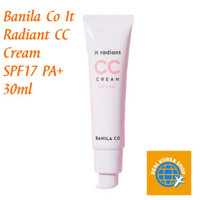 BANILA CO Banxeea Kem cc cream spf17 pa + 30ml, Banila Co It Radiant CC Cream SPF17 PA+ 30ml