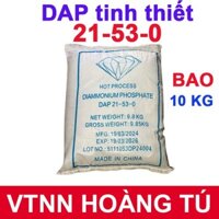 BAO 10 KG - PHÂN BÓN DAP 21-53-0 xanh lá dày