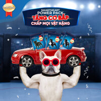 [Bao 10kg] Thức ăn hạt phát triển cơ bắp Smartheart Power Pack Puppy Bully, Bull, Pug Alaska Husky Phú quốc chó con