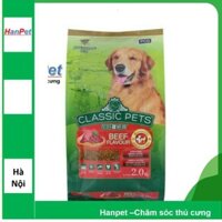 Bao 20kg - classic pets thức ăn chó trên 1 năm