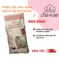 [Bao 20kg] Thức Ăn Hạt Cho Mèo Apro IQ Formula