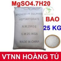 bao 25 kg - Phân bón mgso4.7h20 sấy 98% dùng trong nông nghiêp