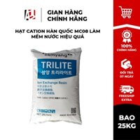 [Bao 25 Lít] Hạt Cation Hàn Quốc MC08 SLANPER Làm Mềm Nước Hiệu Quả
