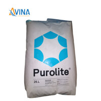 BAO 25 LÍT HẠT CATION LÀM MỀM NƯỚC C100E PUROLITE THƯƠNG HIỆU ANH - AVINA