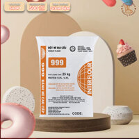 [Bao 25KG] Bột mỳ địa cầu 999 chuyên dụng cho bánh mỳ