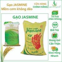 Bao 25kg Gạo Jasmine Không Dẻo Mềm Cơm - Có Lựa Chọn Túi Hút Chân Không HSD 3 Năm, Đông Xuân foods