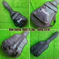Bao 3 Lớp Guitar Điện Dáng Fender Stratocaster