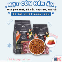 [BAO 5KG SIÊU TIẾT KIỆM] Hạt captain cho chó kén ăn trộn thịt bò, rau củ và cá hồi phô mai