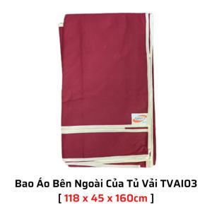 Bao áo tủ vải Thanh Long TVAI03 - 120 cm