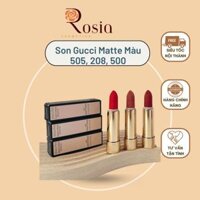 [BAO AUTH] Son Gucci Matte Màu 505, 208, 500 - Rosia Cosmetics