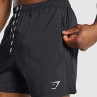Bao Bì Chính Hãng Gymshark Nhanh Khô Dây Kéo Quần Short Khâu Thiết Kế Thoáng Khí Thể Thao Tập Thể Dục Nam Chạy 3.18017