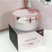Bao bì mới bột hoa hồng Laura Mercier Bột cài đặt lỏng mờ 29g