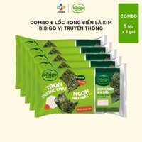 [Bao bì mới] COMBO siêu tiết kiệm Rong biển lá kim ăn liền Bibigo Hàn Quốc 4g Kim Chee Foods