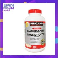 [Bao bì mới nhiều viên hơn ] Viên xương khớp date 2026 Kirkland Glucosamine 1500mg & Chondroitin 1200mg