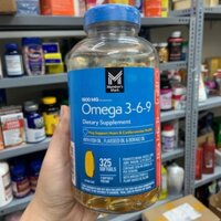 [Bao bì mới] Viên uống dầu cá date 9/26 fish oil Omega 369 Member’s Mark Supports Heart Health - EDS Hàng Mỹ